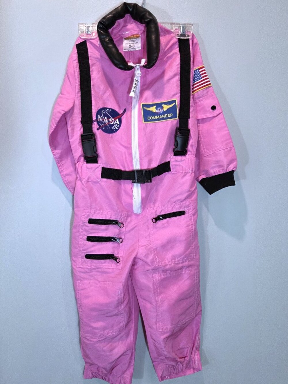 Aeromax Pink NASA Astronaut Costume Size 2-3